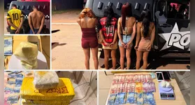 Ação em Marabá resultou na apreensão de entorpecentes e na condução de adultos e menores de idade à delegacia.