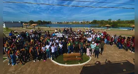 Mobilização pelo meio ambiente reuniu centenas de jovens e crianças em Xinguara.