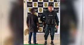 José Ribamar da Silva, de 73 anos, estava foragido do Tocantins e foi capturado no centro da cidade após ação integrada de inteligência.