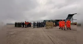 Aeronaves brasileiras enviadas com suprimentos médicos e equipes de salvamento aproveitaram o voo de apoio para retirar cidadãos de Caracas.