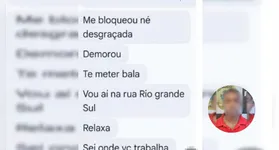 Suspeito pegava números de telefone em grupos de compra e venda e passava a perseguir e intimidar as vítimas com ameaças de morte.