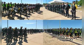 Ações conjuntas entre Estado e município reúnem efetivo ampliado e chegada de novos policiais para garantir a segurança de veranistas nas praias da região.