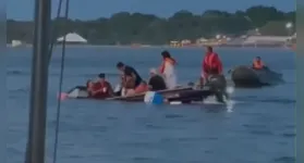 Caso ocorreu em Conceição do Araguaia; barqueiro agiu rápido e evitou tragédia no balneário.