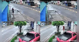 A Polícia Civil e a Polícia Militar trabalham no caso e realizam buscas por toda a cidade na tentativa de identificar o paradeiro do indivíduo e recuperar os itens subtraídos.