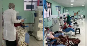 Ação une suporte técnico e assistência humanizada a pacientes renais crônicos na Policlínica Lago de Tucuruí, no sudeste do Pará.