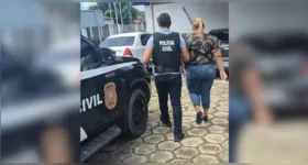 Mulher suspeita de aplicar golpes imobiliários em Castanhal foi presa pela Polícia Civil na última terça-feira (2).