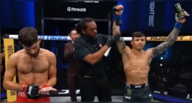 O lutador paraense aceitou o desafio em cima da hora e nocauteou Matt Schnell de forma fulminante no Apex, em Las Vegas.