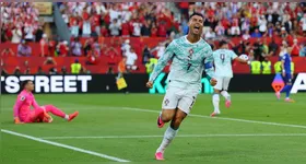Cristiano Ronaldo alcançou a marca histórica de fazer o primeiro gol em mata-mata de Copa do Mundo.