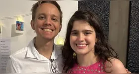 O casal namora desde 2022 e comemora quatro anos e meio de relacionamento.