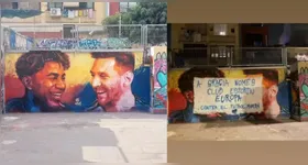 A frase usada no vandalismo é um lema recorrente entre torcedores do Club Esportiu Europa.