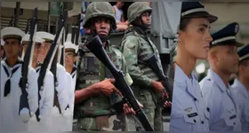 Oportunidades são para formação militar, carreira de oficial e serviço temporário.
