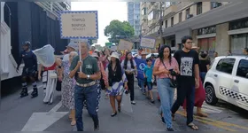 Programação da Assembleia de Deus teve encenação da chegada dos pioneiros na região.
