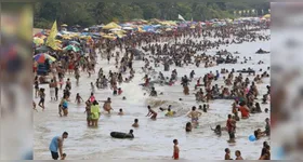 Movimentação é grande nos balneários durante segundo fim de semana de julho.