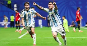Argentina confirma sua força ao virar o jogo contra a Inglaterra