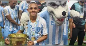 Thalyson é um dos jogadores da base do Papão com contrato renovado e com cifras mais altas em caso de venda