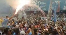 Torcida do papão lota Aldeia e faz a festa pelo bicampeonato da Copa Norte