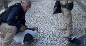 O suspeito foi encontrado e preso pelos agentes da Guarda Municipal