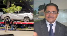 Apesar do susto, o ex-vereador sofreu apenas ferimentos leves