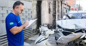 Peritos analisaram todos os veículos que foram atingidos