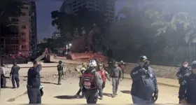 Terremoto na Venezuela atingiu vários edifícios do país.