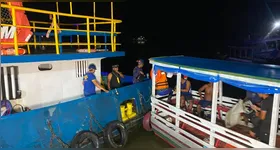 Uma mobilização das forças de segurança se empenham para buscar possíveis desaparecidos
