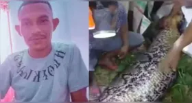Após dias desaparecido, o homem foi encontrado no estômago da cobra