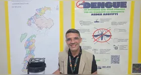 O coordenador do Programa de Controle de Endemias da Sesma, Tadeu Morais, destaca o reforço no combate ao Aedes aegypti e na prevenção da dengue em Belém com as EDLs.
