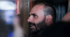 Eduardo Bolsonaro foi condenado por unanimidade em julgamento pela primeira turma do STF.