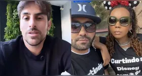 Rodrigo Branco fez comentários racistas contra Thelma Assis durante live em 2020.