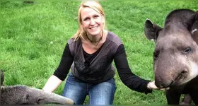 Lydia Theresia Möcklinghoff trabalhava há mais de 20 anos como cientista no Pantanal e na preservação do tamanduá bandeira