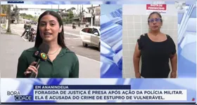 Maria do Socorro Mesquita foi localizada e presa por policiais civis no bairro do Distrito Industrial, em Ananindeua