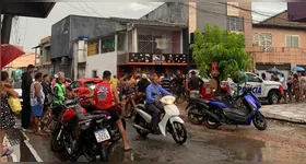 Polícia Militar isolou a área para a realização da perícia e remoção do corpo.