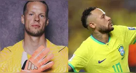 Nyland elogiou Neymar nas redes sociais e pediu que o craque brasileiro o perdoasse após o duelo na Copa do Mundo.