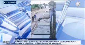 Suspeito foi preso logo após atacar a ex-companheira com golpes de terçado em Capanema.