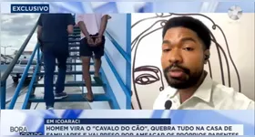 Homem foi preso em flagrante após ameaçar familiares e tentar incendiar uma casa em Icoaraci.