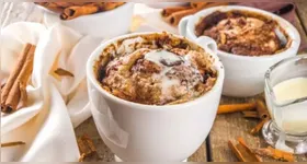 Versátil, o preparo combina com o café da manhã, o lanche da tarde ou aquele momento em que surge a vontade de comer um doce.