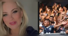 Em um vídeo publicado nas redes sociais, a musa demonstrou entusiasmo com a visita à capital paraense