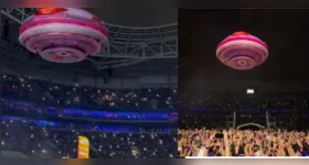 Xuxa Meneghel emociona em São Paulo com a turnê "O Último Voo da Nave".