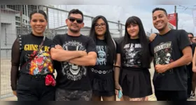 Cardoso, de óculos e braços cruzados, veio de Parauapebas, no sudeste do Pará