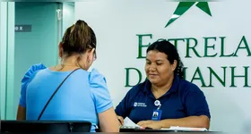 Paciente é atendida no barco hospital Estrela da Manhã, que iniciou nesta semana consultas e exames especializados no município de Barcarena.