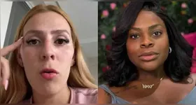 Após dias de provocações nas redes sociais, Malévola foi até o condomínio onde a cantora mora, no Recreio dos Bandeirantes, no Rio de Janeiro, e escolheu chegar de forma inusitada.