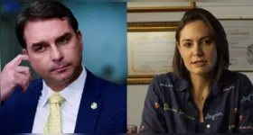Flávio Bolsonaro divulgou um pedido público de desculpas à ex-primeira-dama Michelle Bolsonaro após ser acusado por ela de desrespeito e de lhe dar uma "punhalada".