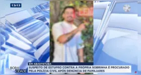 Suspeito conseguiu fugir momentos antes da chegada dos agentes policiais na residência dele.
