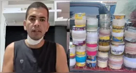 Motociclista contou que usava capacete quando a linha se prendeu ao pescoço e começou a cortar a pele da região.