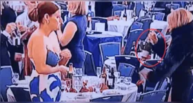 Momento de tensão em evento com o presidente dos EUA gera retirada às pressas das autoridades.