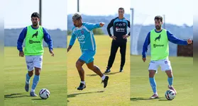 Bruno Bispo, Marcinho e Ítalo estarão no time principal de Júnior Rocha