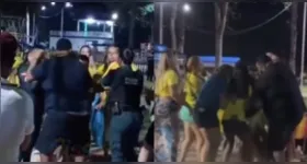 Até o momento não foi divulgado o motivo da confusão da noite deste domingo (5).