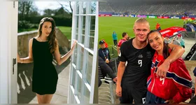Jogador da Noruega, Erling Haaland é casado com Isabel Haugseng Johansen