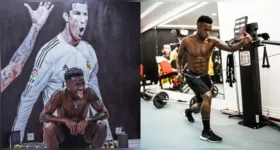 Imagem ilustrativa da notícia Vini Jr. revela inspiração em CR7 e revela controlar vida sexual