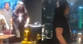 As imagens do encontro repercutiram rapidamente entre os fãs da banda.